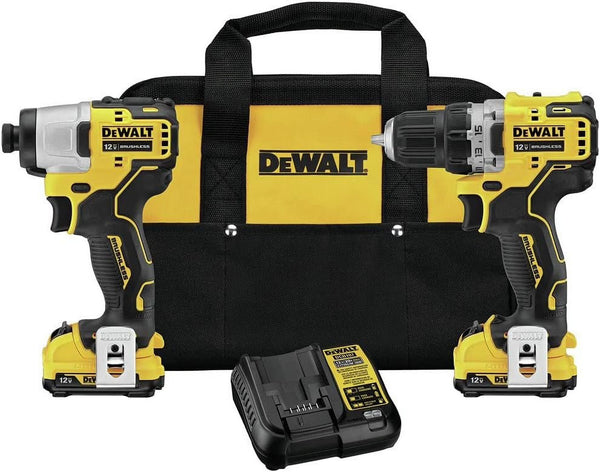 DEWALT XTREME 12V MAX Cordless Drill Combo Kit DCK221F2